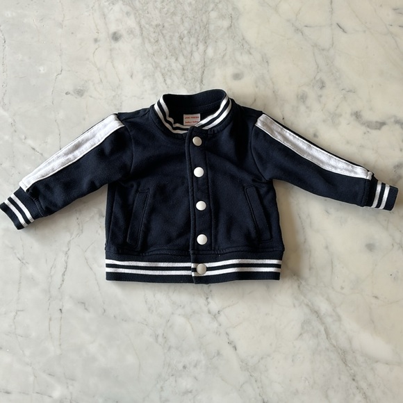 Joe Fresh 3-6 Months Navy & White Sweater / Jacket - Picture 1 of 5